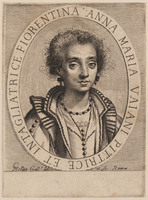 TvB G 5596
<br/>
Portret Anna Maria Vaiani
<br/>
<em>Mellan, Claude (1598-1688)</em>